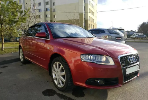 Дефлекторы окон (ветровики) Audi A4 Sd (B6/B7 8E) 2000-2008"EuroStandard" (Ауди А4) Кобра Тюнинг